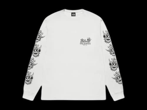 Stussy Witch Doctor Pigment Dyed L/S Tee Natural