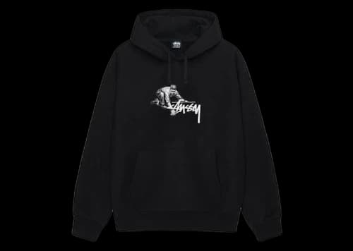 Stussy Worker Hoodie Black