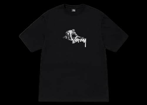 Stussy Worker Tee Black