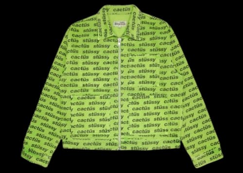 Stussy x CPFM Zip Work Jacket Green