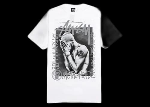 Stussy x Goldie Metalheadz 30 Tee White