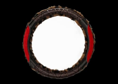 Stussy x Martine Rose Steering Wheel Cover Leopard Faux