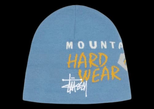Stussy x Mountain Hardwear Caelum Dome Beanie Nitric Blue