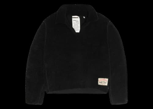 Stussy x Our Legacy Curly Fleece Runner Sweat Black