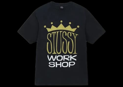 Stussy x Our Legacy King Size Pigment Dyed Tee Black