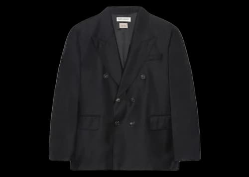 Stussy x Our Legacy Unconstructed Wool DB Blazer Shadow Grey