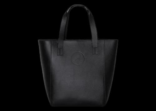 Stussy x Our Legacy Work Leather Tote Black
