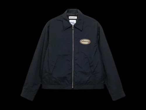 Stussy x Our Legacy Work Shop Blouson Jacket Midnight Nylon Taffeta