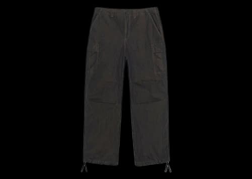 Stussy x Our Legacy Work Shop Cargo Pant Soot Black Solaro