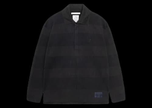 Stussy x Our Legacy Work Shop Rugby Knit Mud Overdye Stripe