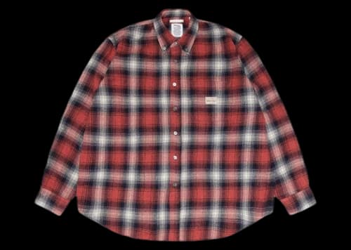 Stussy x Our Legacy Work Shop Shirt Red Arborist Check