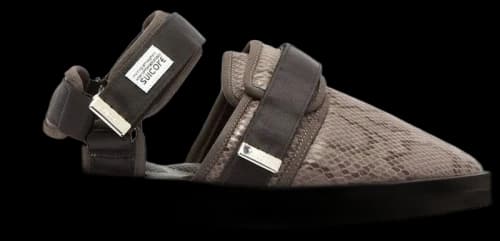 Suicoke Velcro Sandal Snake-Effect