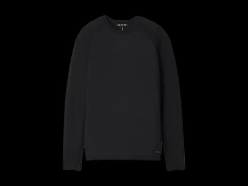 Sun Day Red x Tiger Woods 3D Knit Cashmere Crew Black