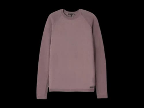 Sun Day Red x Tiger Woods 3D Knit Cashmere Crew Tyrian