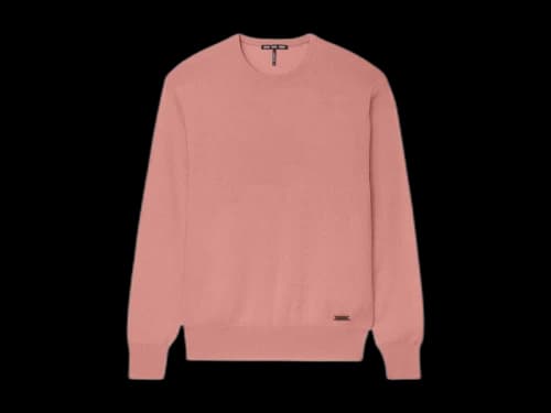 Sun Day Red x Tiger Woods 3D Tour Cashmere Crew Ash Rose