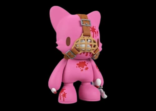 Superplastic Gloomy in Pink Superjanky by Mori Chack Figure