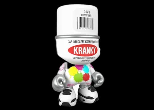 Superplastic Superkranky by Sket one Figure Glossy White
