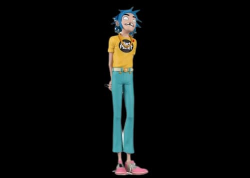 Superplastic x Gorillaz 2D: Song Machine Figure
