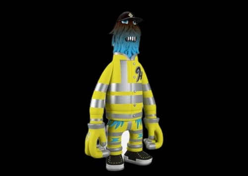 Superplastic x Pete Fowler Hench S.I.T.E Glow Edition Figure