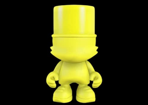 Superplastic Yellow Uberkranky Figure