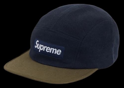 Supreme 2-Tone Camp Cap (FW23) Navy