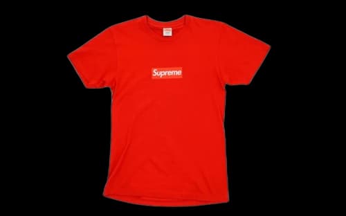Supreme 20th Anniversary Box Logo Tee Red