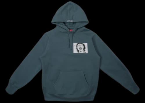 Supreme AKIRA Patches Hooded Sweatshirt Slate