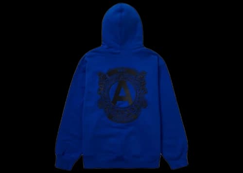Supreme Anti Hooded Sweatshirt Royal