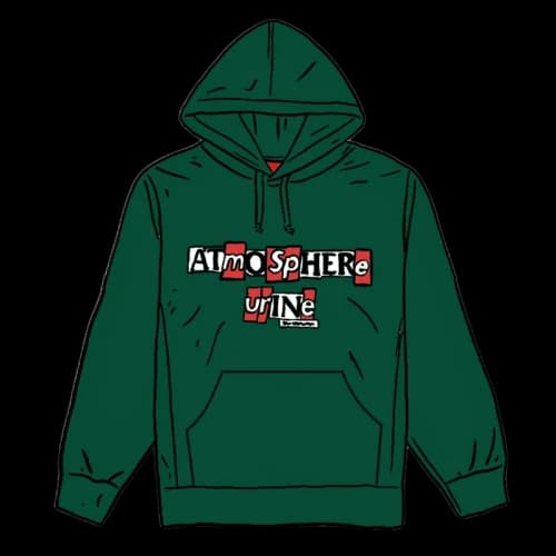 Supreme Antihero Hooded Sweatshirt Dark Green