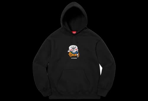 Supreme AOI Buddha Hooded Sweatshirt Black (SS23)