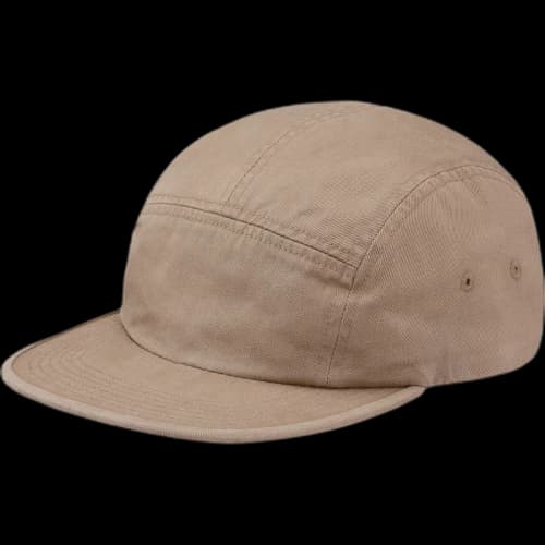 Supreme Arc Logo Shockcord Camp Cap Tan