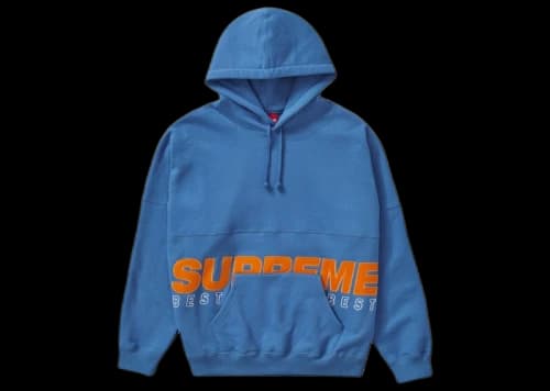 Supreme Best Of The Best Hooded Sweatshirt Pale Royal