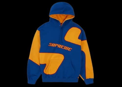 Supreme Big S Hooded Sweatshirt Royal