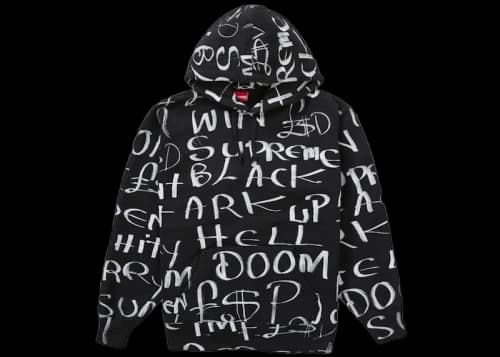 Supreme Black Ark Hooded Sweatshirt Black