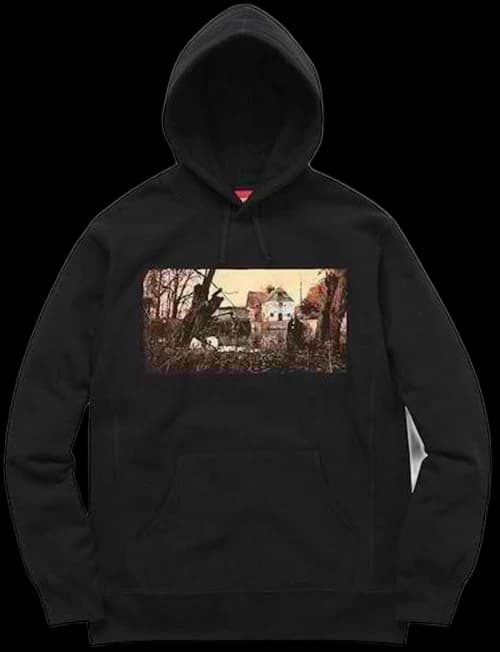 Supreme Black Sabbath Hooded Sweatshirt Black