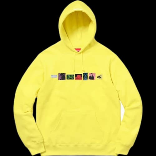 Supreme Bless Hooded Sweatshirt Lemon