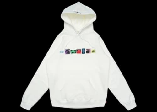 Supreme Bless Hooded Sweatshirt White