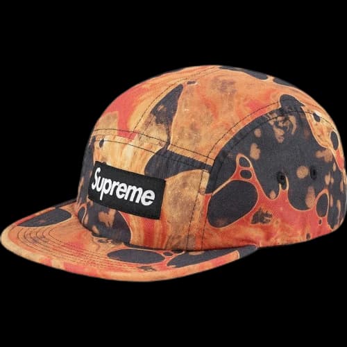 Supreme Blood and Semen Camp Cap Black