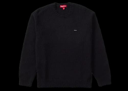 Supreme Bouclé Small Box Sweater Black