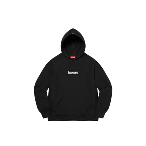 Supreme Box Logo Hooded Sweatshirt Black (FW21)