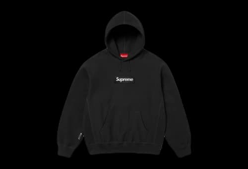 Supreme Box Logo Hooded Sweatshirt 'Black' (FW25)