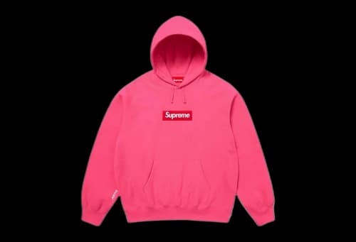 Supreme Box Logo Hooded Sweatshirt 'Magenta' (FW25)