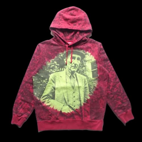 Supreme Burroughs Hooded Sweatshirt Burgundy