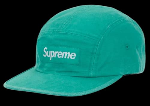 Supreme Canvas Camp Cap Green
