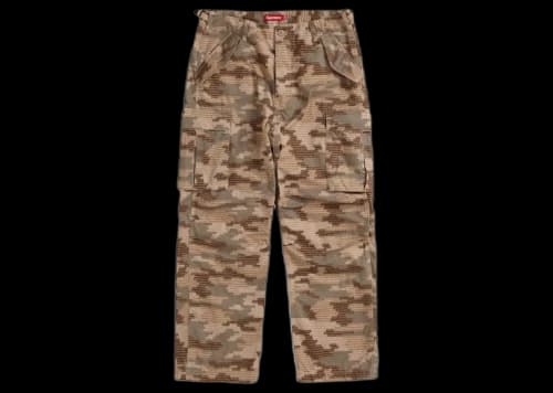 Supreme Cargo Pant Tan Camo