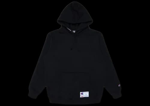 Supreme Champion Hooded Sweatshirt (SS18) Black