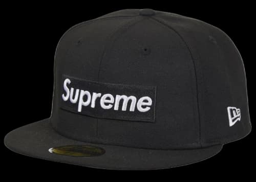 Supreme Championship Box Logo New Era 59Fifty Hat Black