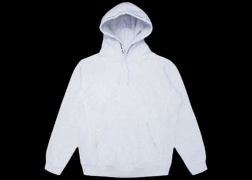 Supreme Channel Hooded Sweatshirt Ash Grey