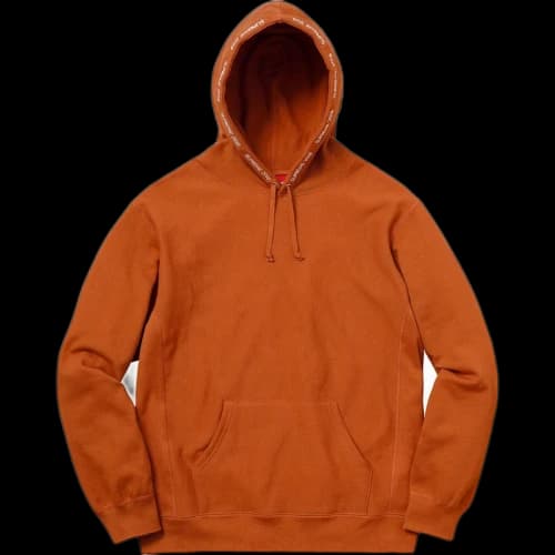 Supreme Channel Hooded Sweatshirt Copper