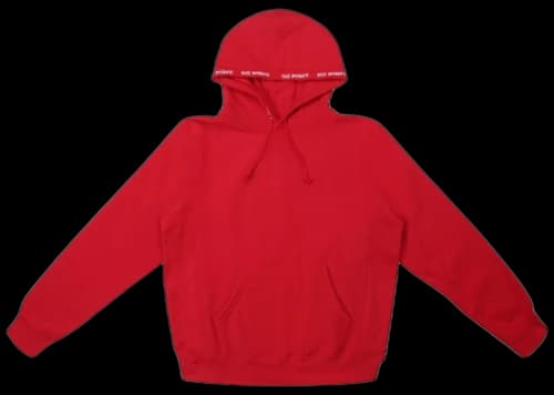 Supreme Channel Hooded Sweatshirt Red